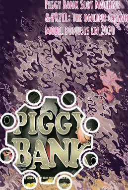 Piggy bank slot machine