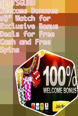 Slots welcome bonus